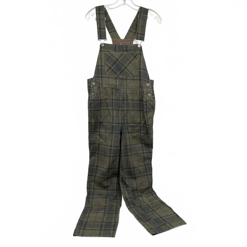 We Wore What Green Plaid Jumpsuit | Women’s Regular Size 2
